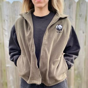 World Wildlife Foundation Panda Logo Vest